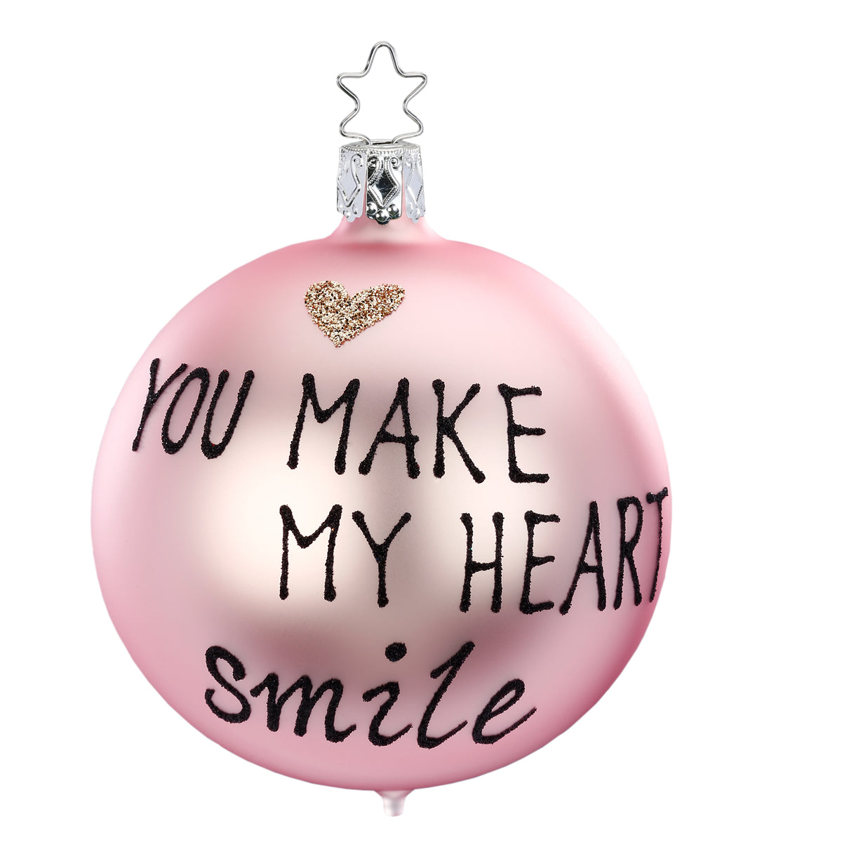 Make My Heart Smile Christmas Ornament