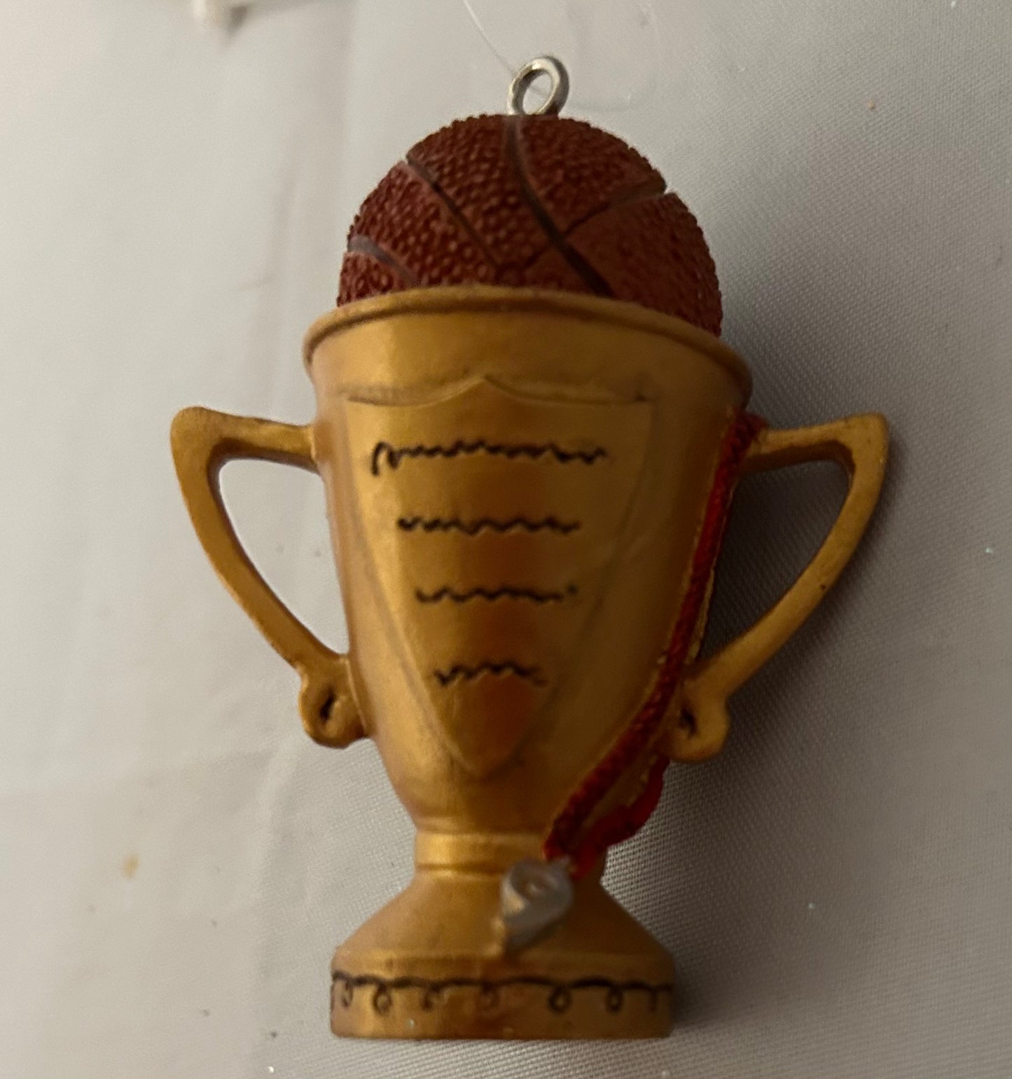 Basketball Trophy Ornament