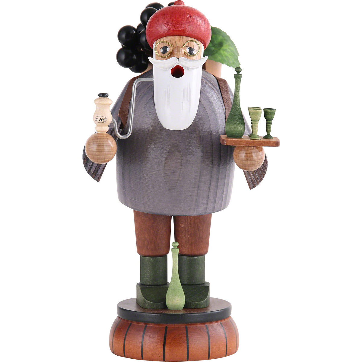 KWO Wine Dealer Wooden Incense Smoker – 19 cm