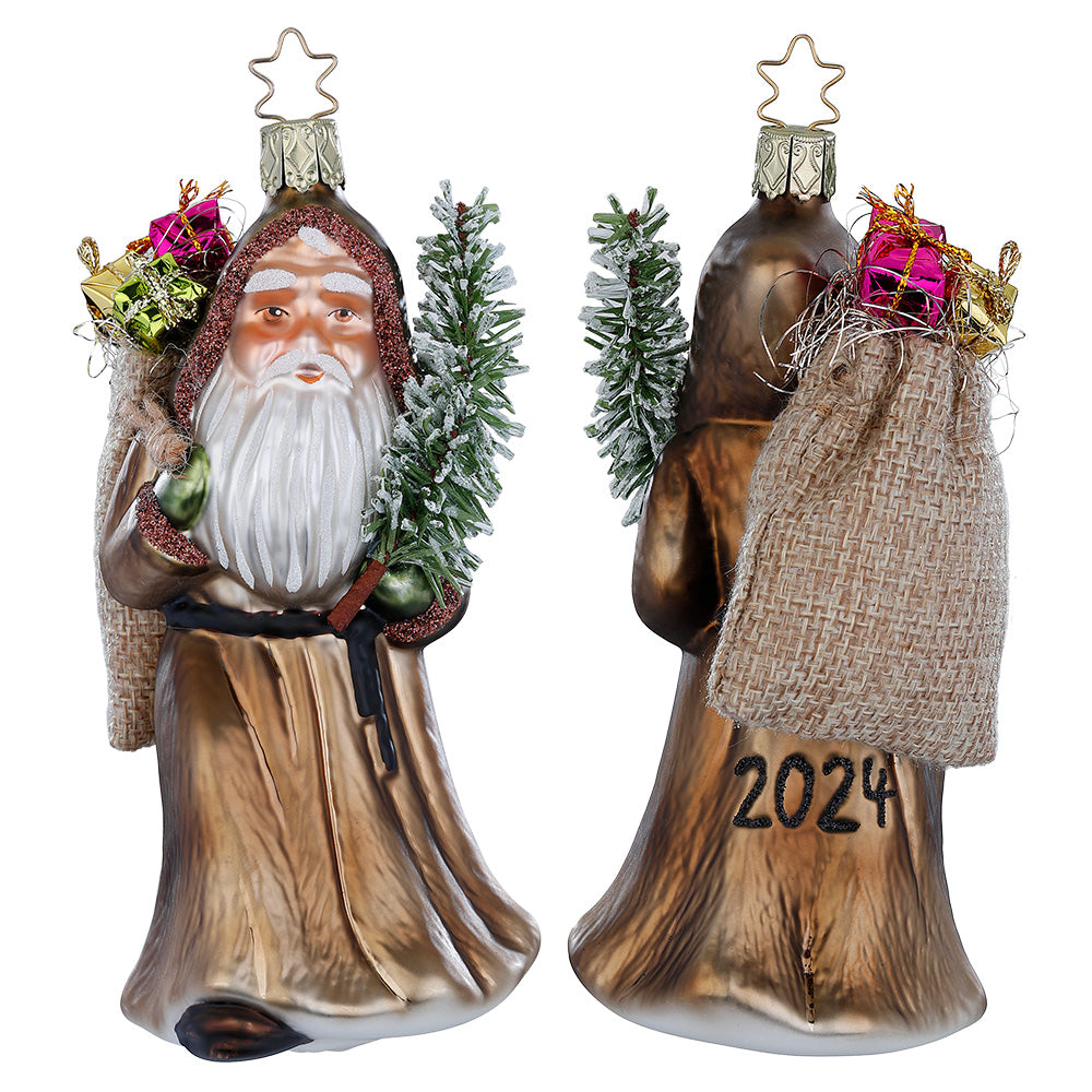 Weihnachtsbaum-Anhänger 'Christmas Is Better At The Beach' – Weihnachtsmann In Hängematte, 10,2 Cm