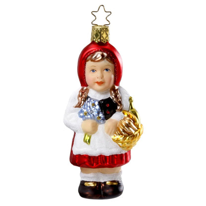Lil' Red Riding Hood Fairytale Christmas Ornament