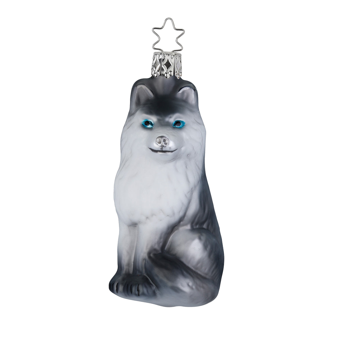 Husky Dog Christmas Ornament