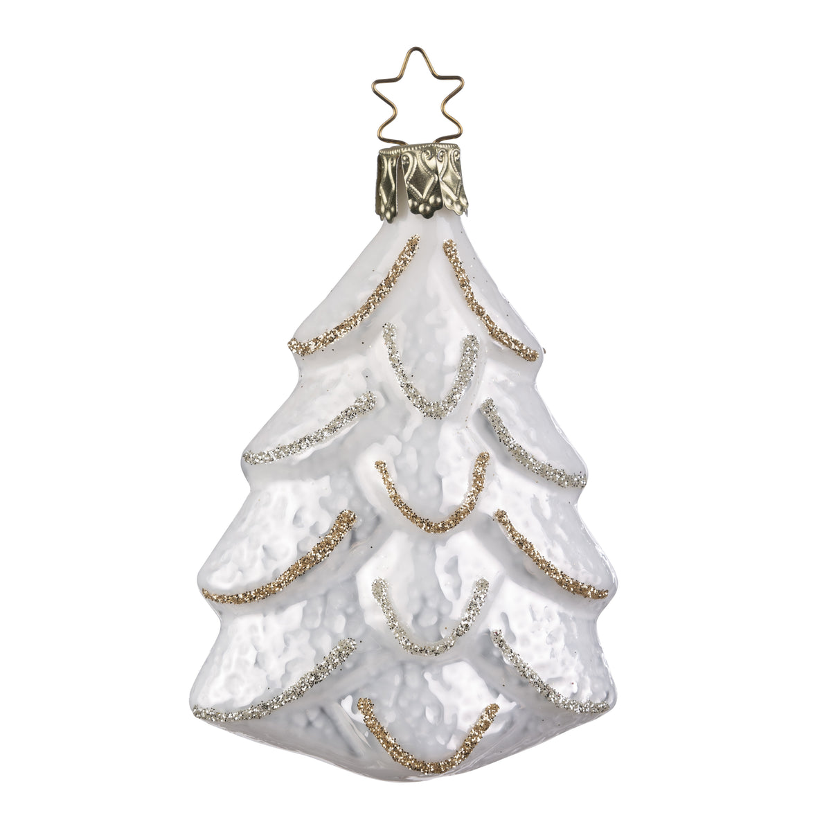 Noble Tree Glass Christmas Ornament