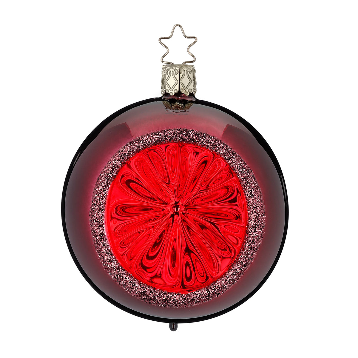 Sparkling Glory Port Wine Reflector Ball Ornament