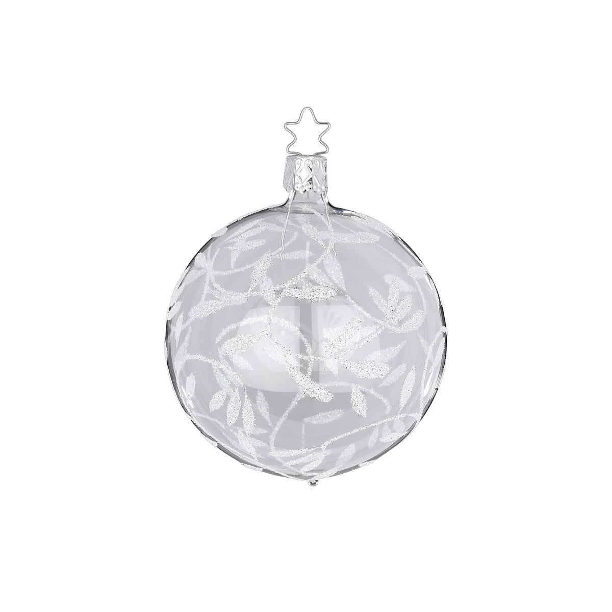 Delights Transparent Glass Ornament – 2.4"