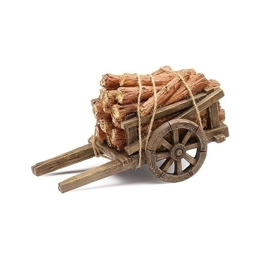 Cart w/Wood Logs