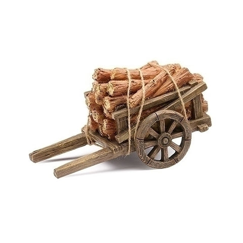 Cart w/Wood Logs