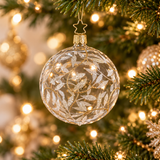 Delights Transparent Glass Ornament – 2.4"