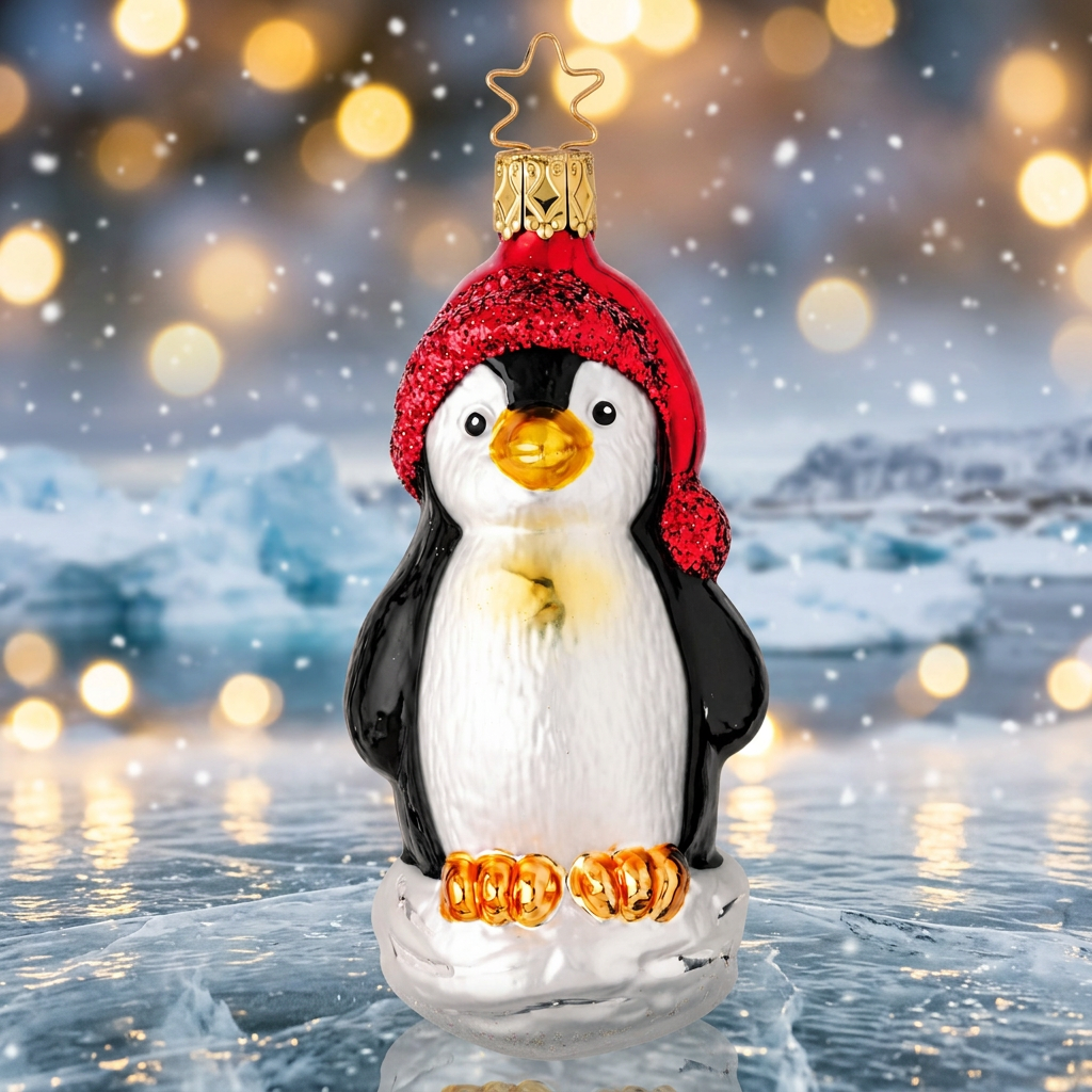 Penguin Santa
