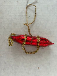 3" Rocket ornament