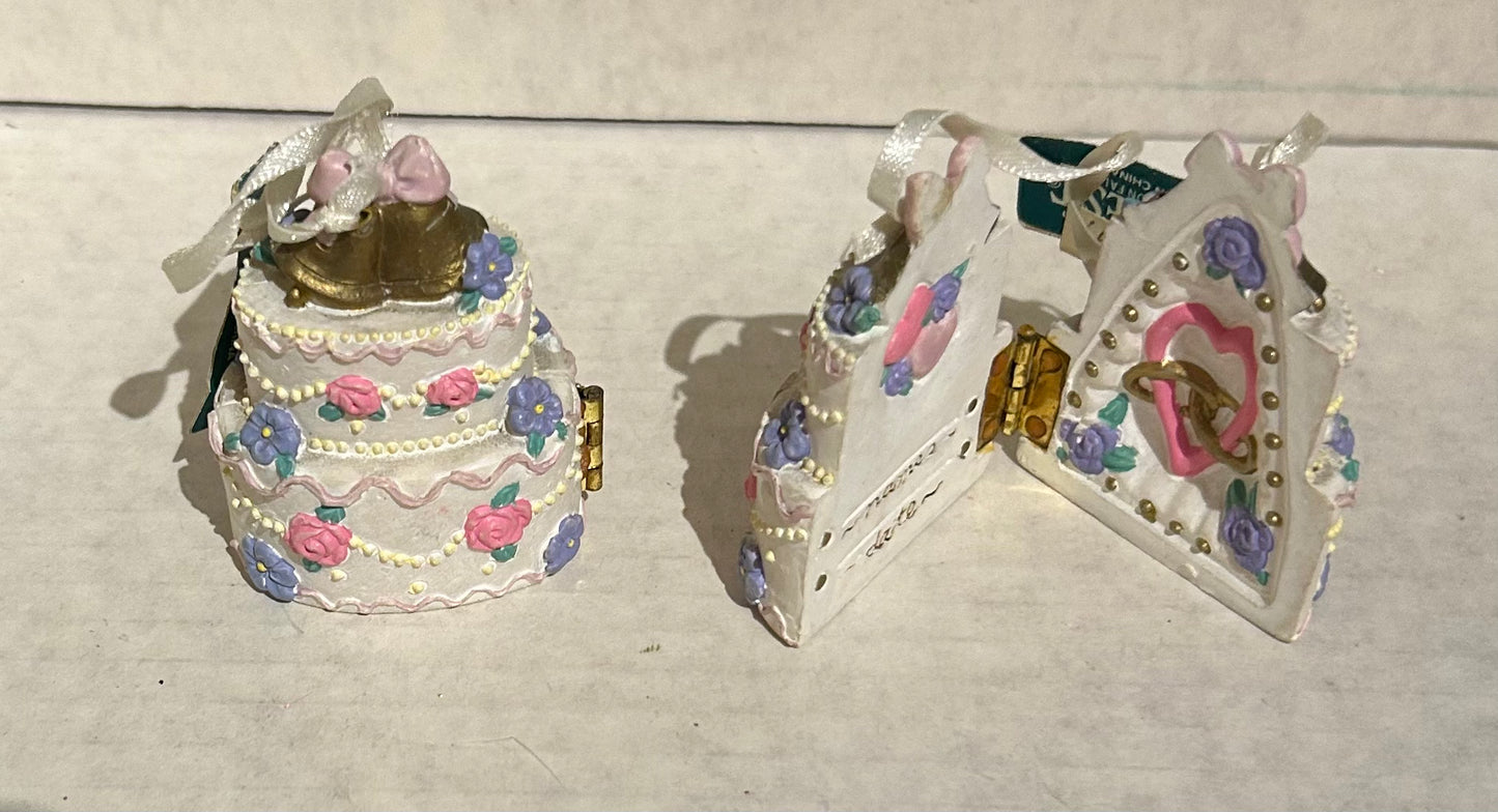 Wedding Cake Christmas Ornament