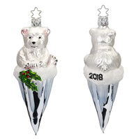 Frosty Bear- 2018 Annual ornament