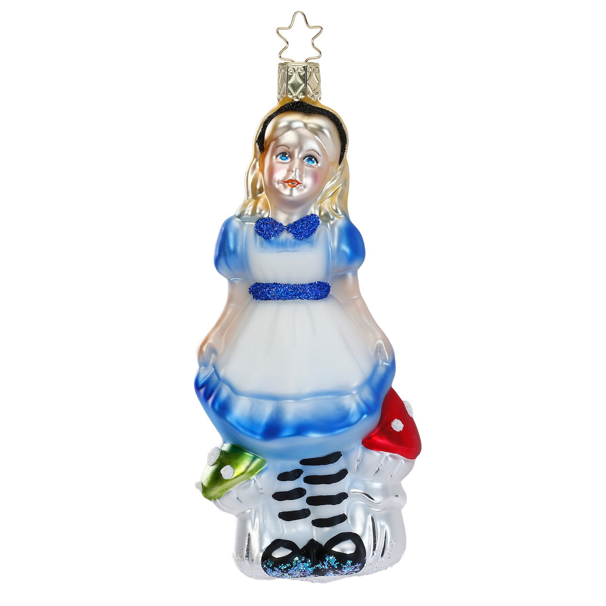 Miss Kingsleigh Glass Christmas Ornament – 5.8"