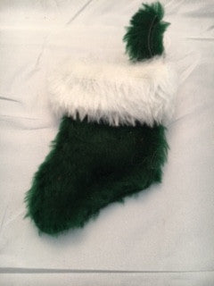 Mini Green Christmas Stocking