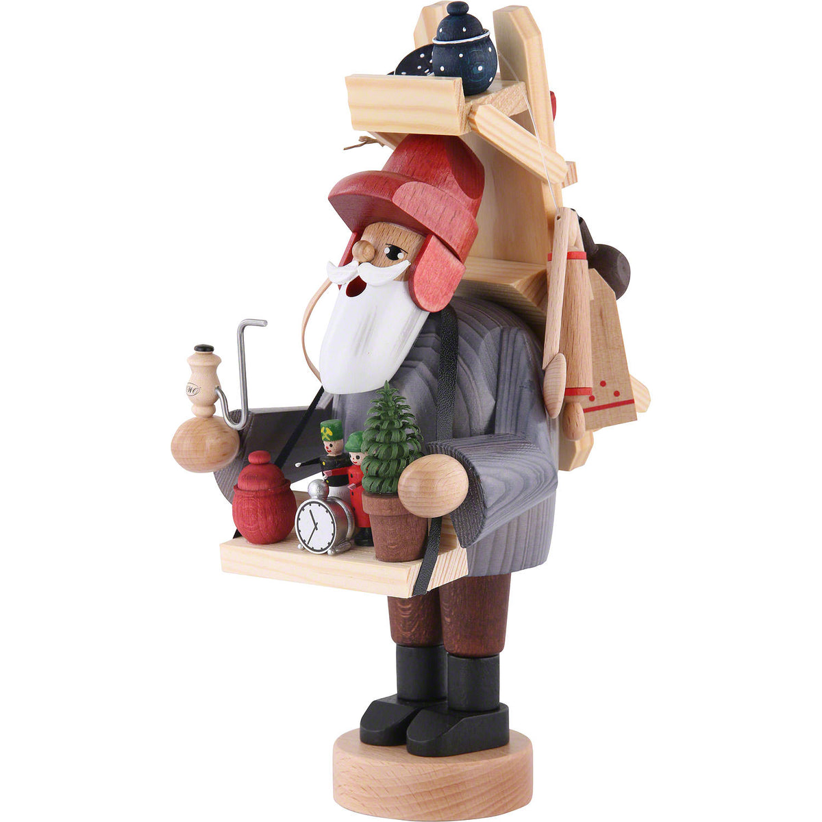 KWO Peddler Wooden Incense Smoker – 23 cm