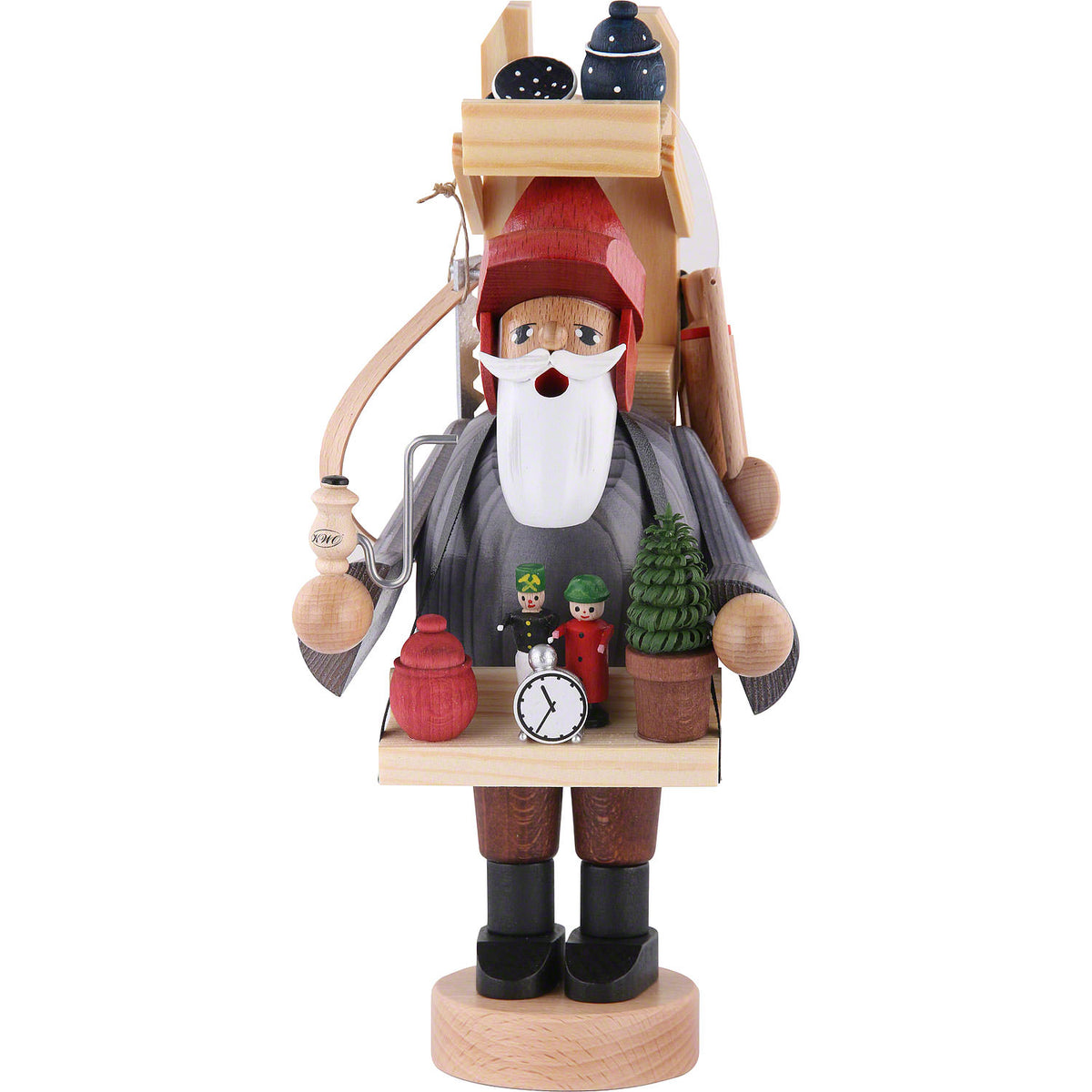 KWO Peddler Wooden Incense Smoker – 23 cm