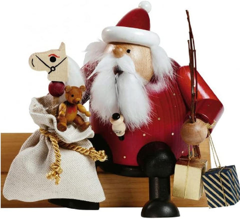 Christmas Smoker - Santa Claus, sitting