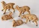 Fontanini Sheep Set – 5 Pieces for 5" Nativity Figures