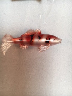 Glass Koi Christmas Ornament – 2"
