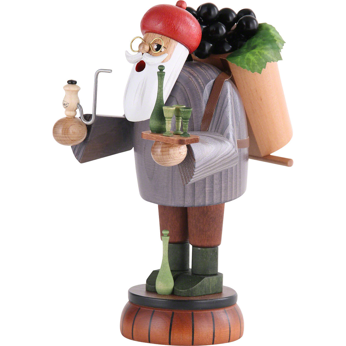 KWO Wine Dealer Wooden Incense Smoker – 19 cm